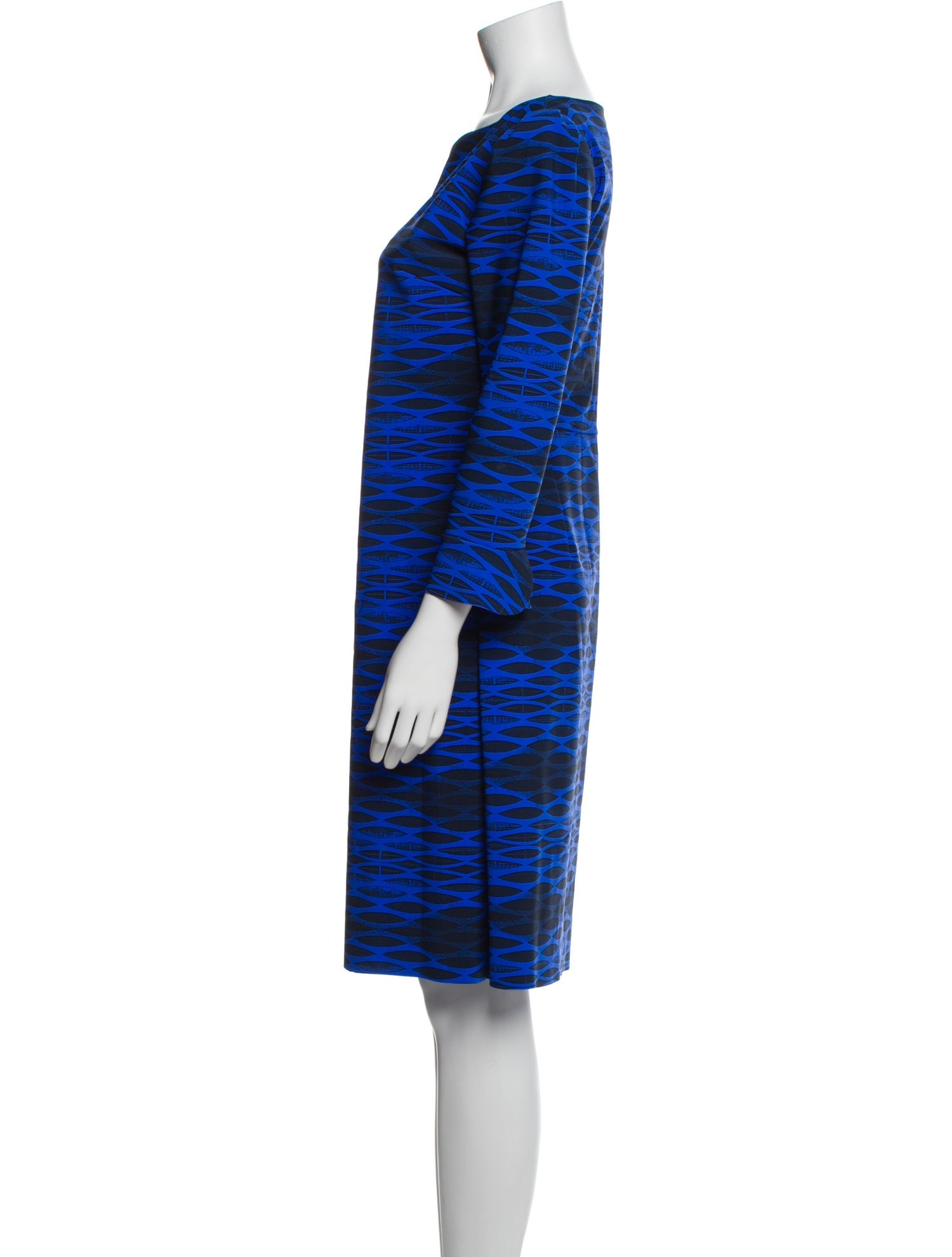 La Petite Robe di Chiara Boni Striped Knee-Length Dress