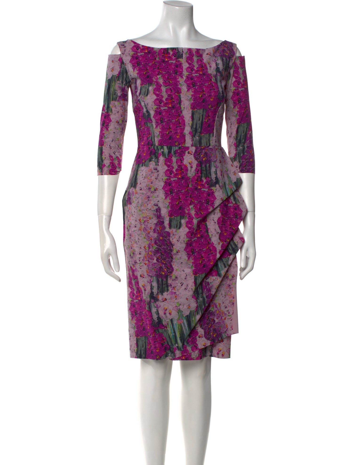 La Petite Robe di Chiara Boni Printed Knee-Length Dress