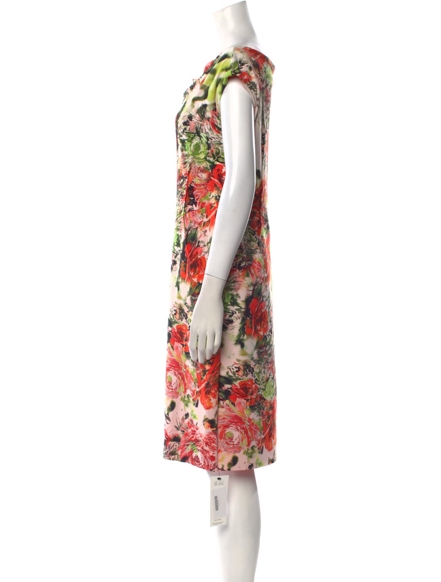 La Petite Robe di Chiara Boni Floral Print Knee-Length Dress