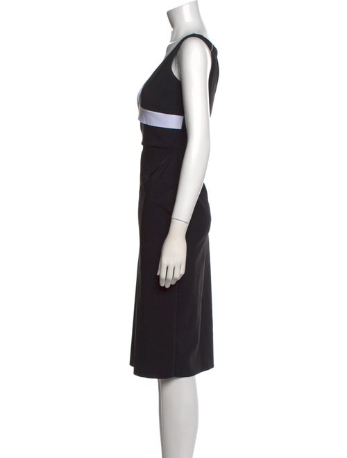 La Petite Robe di Chiara Boni V-Neck Knee-Length Dress