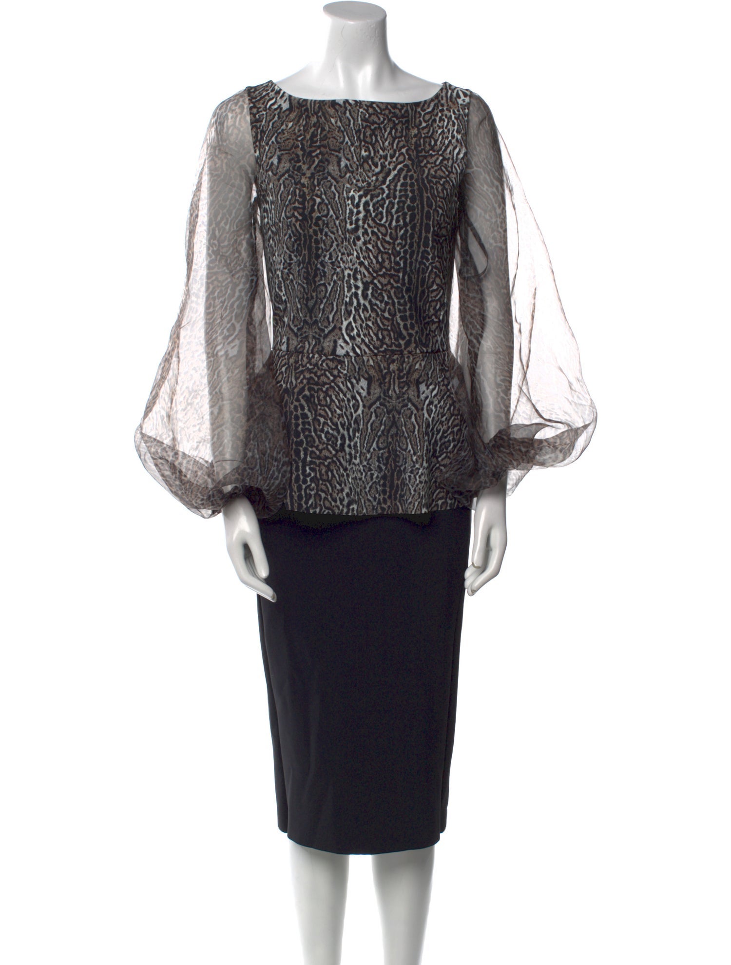 La Petite Robe di Chiara Boni Silk Midi Length Dress