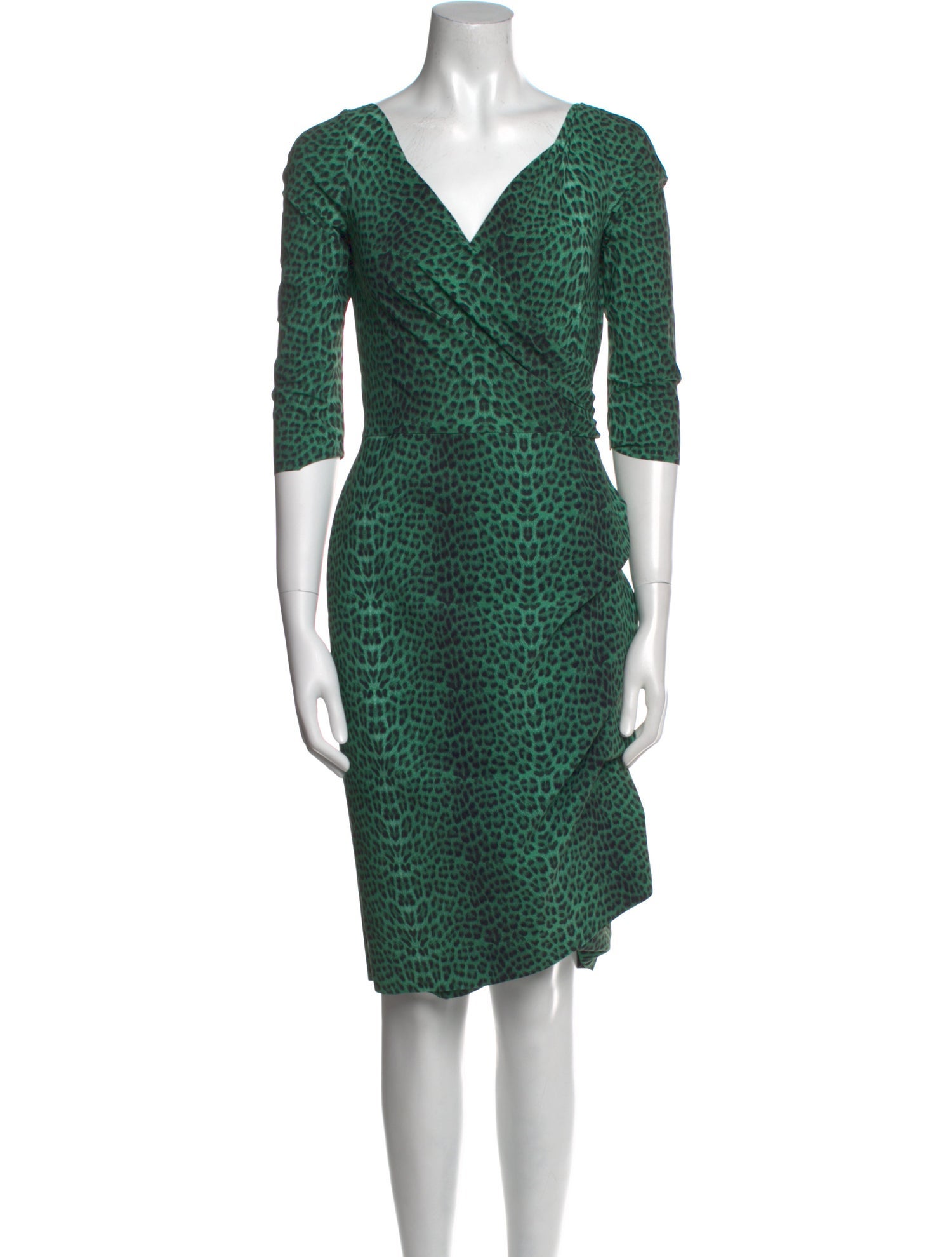 La Petite Robe di Chiara Boni Printed Knee-Length Dress