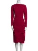 La Petite Robe di Chiara Boni Bateau Neckline Knee-Length Dress