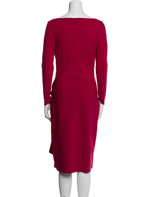 La Petite Robe di Chiara Boni Bateau Neckline Knee-Length Dress