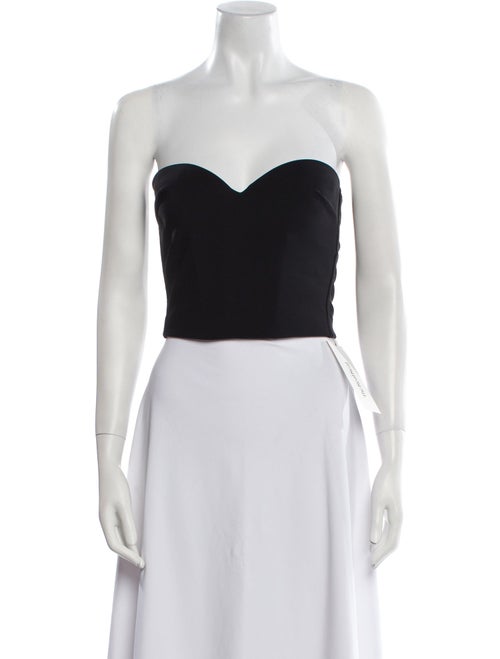 La Petite Robe di Chiara Boni Strapless Crop Top