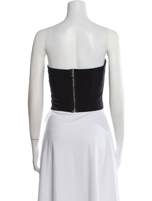 La Petite Robe di Chiara Boni Strapless Crop Top