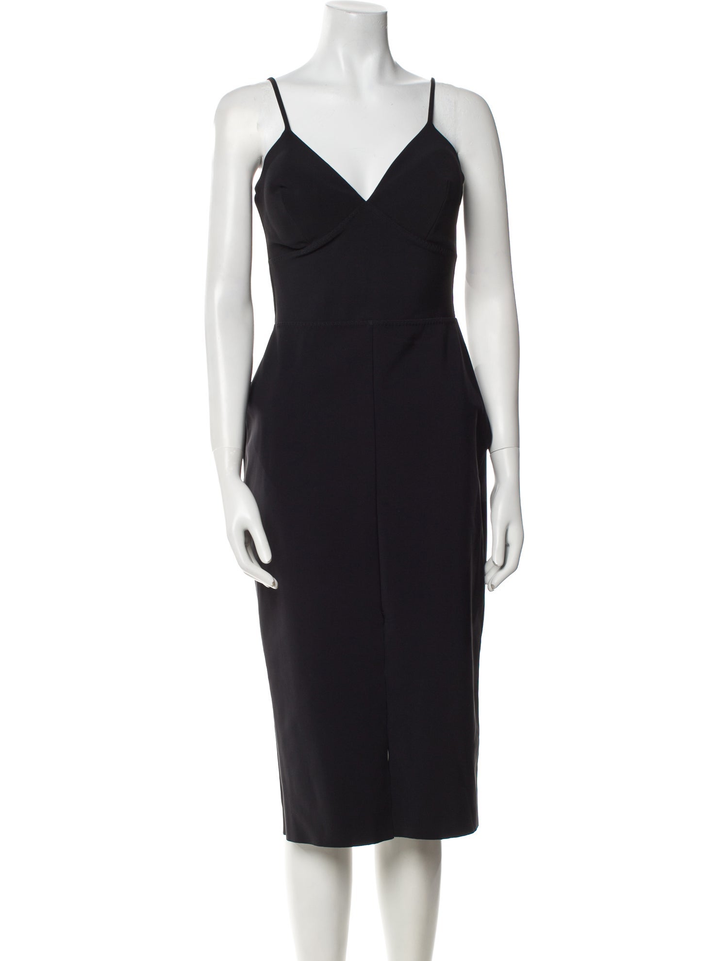 La Petite Robe di Chiara Boni V-Neck Midi Length Dress