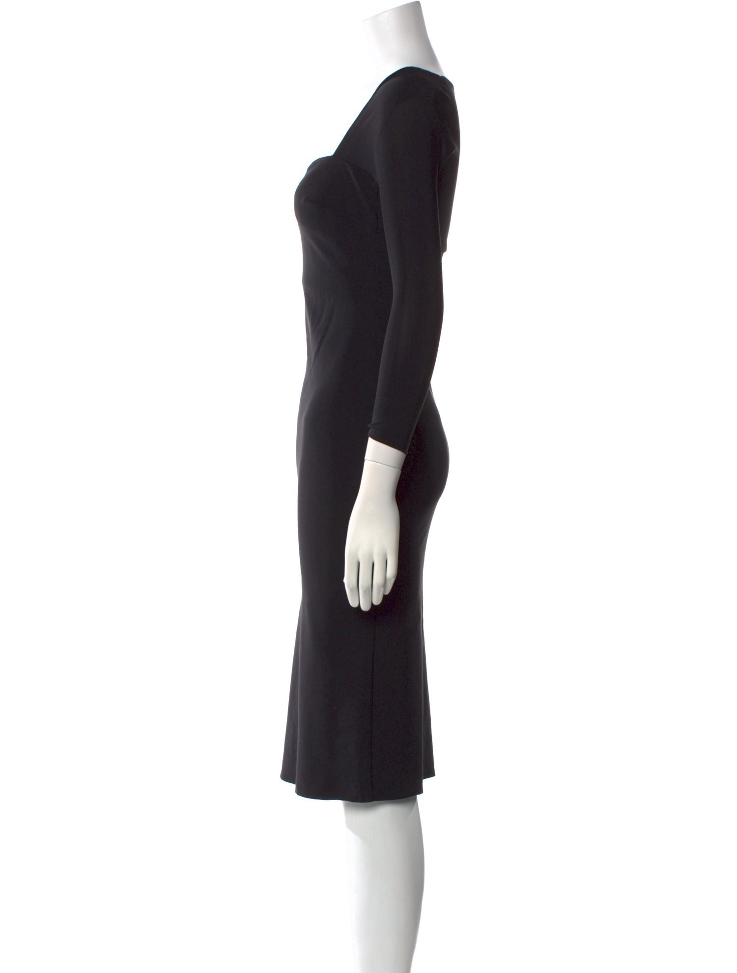 La Petite Robe di Chiara Boni Square Neckline Midi Length Dress