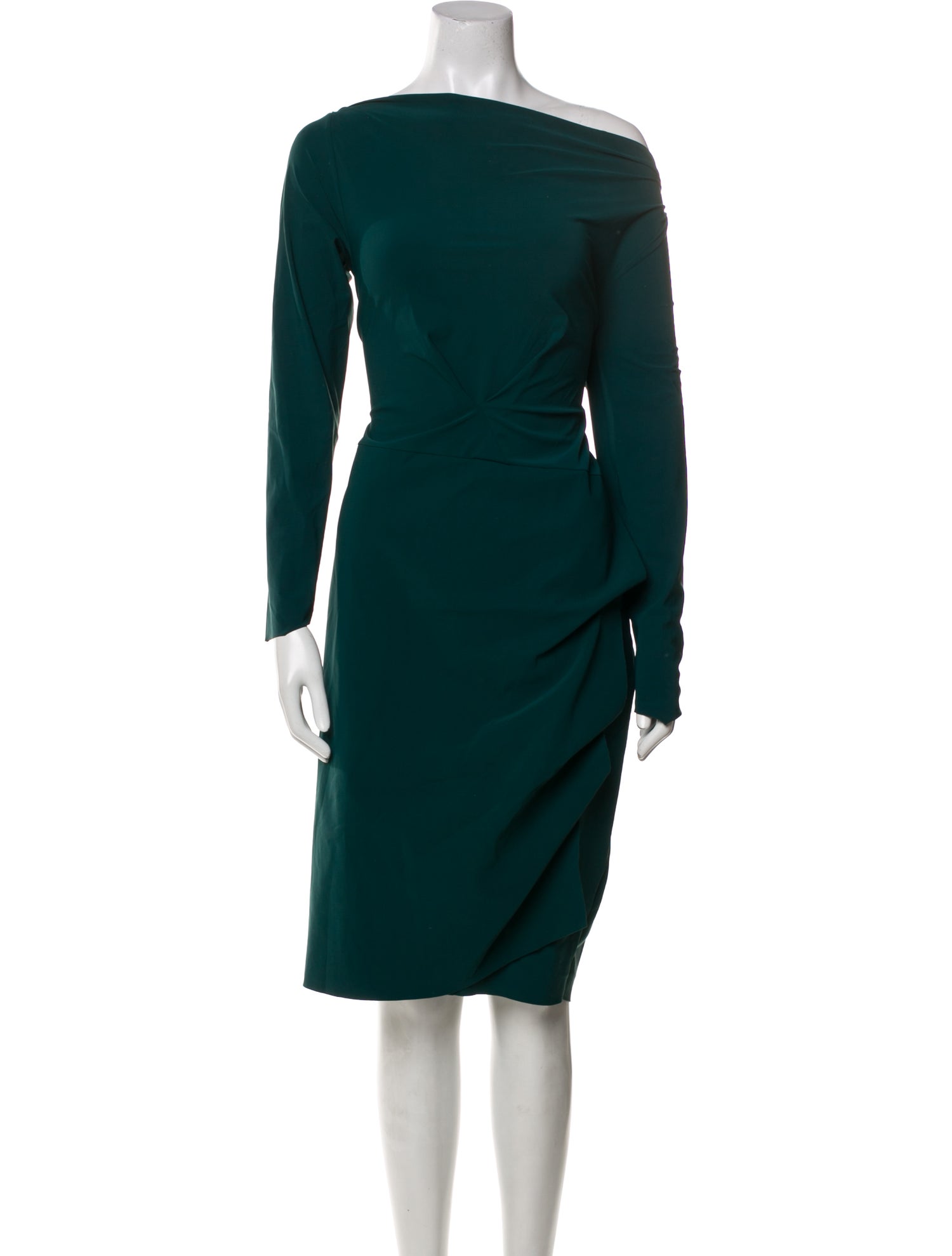 La Petite Robe di Chiara Boni V-Neck Knee-Length Dress