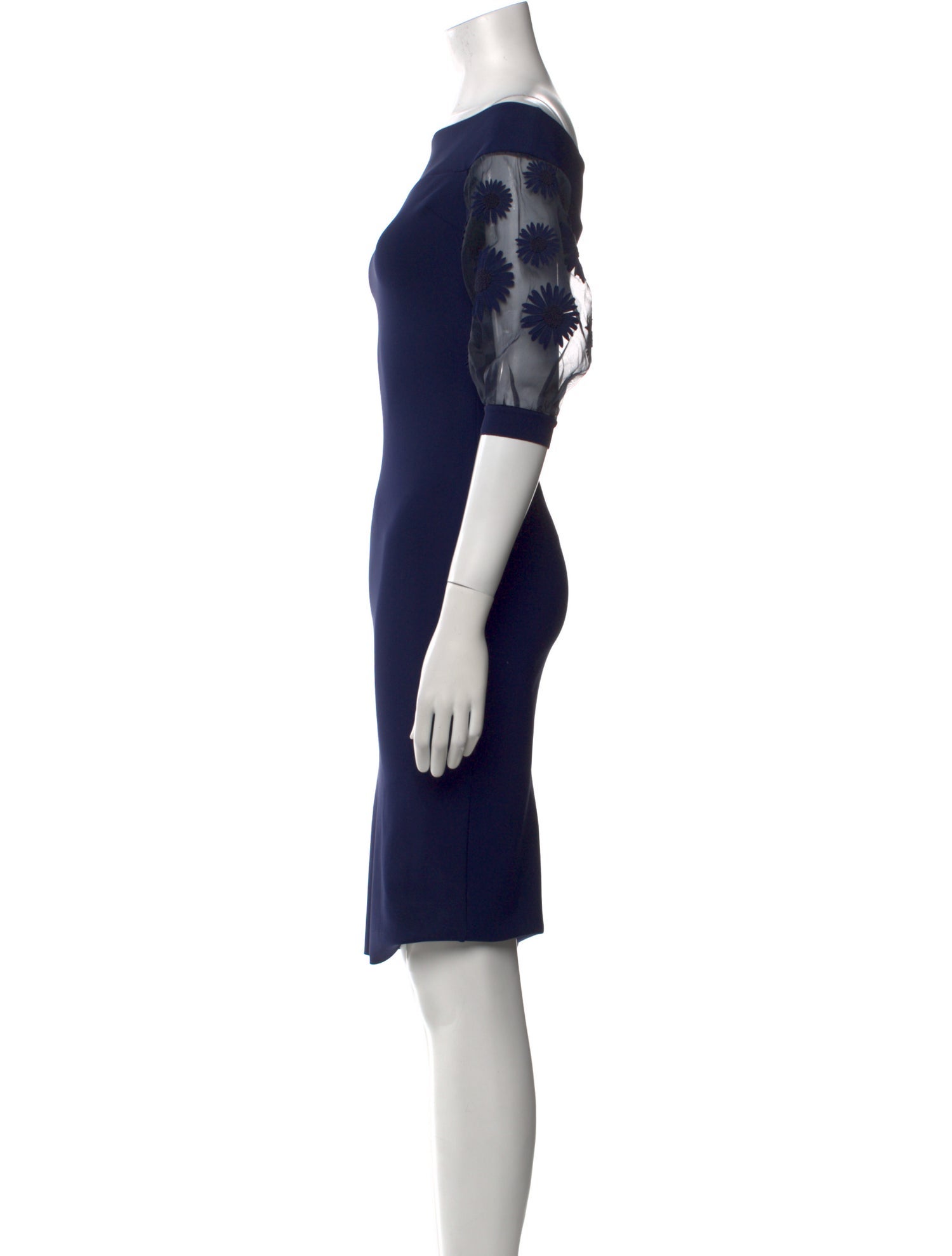 La Petite Robe di Chiara Boni Bateau Neckline Knee-Length Dress