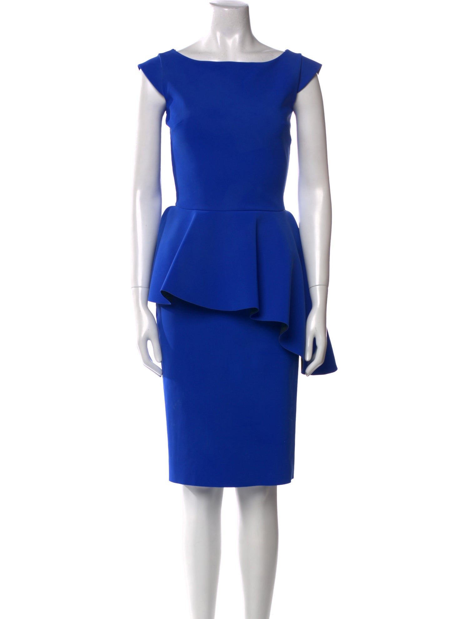 La Petite Robe di Chiara Boni Bateau Neckline Knee-Length Dress