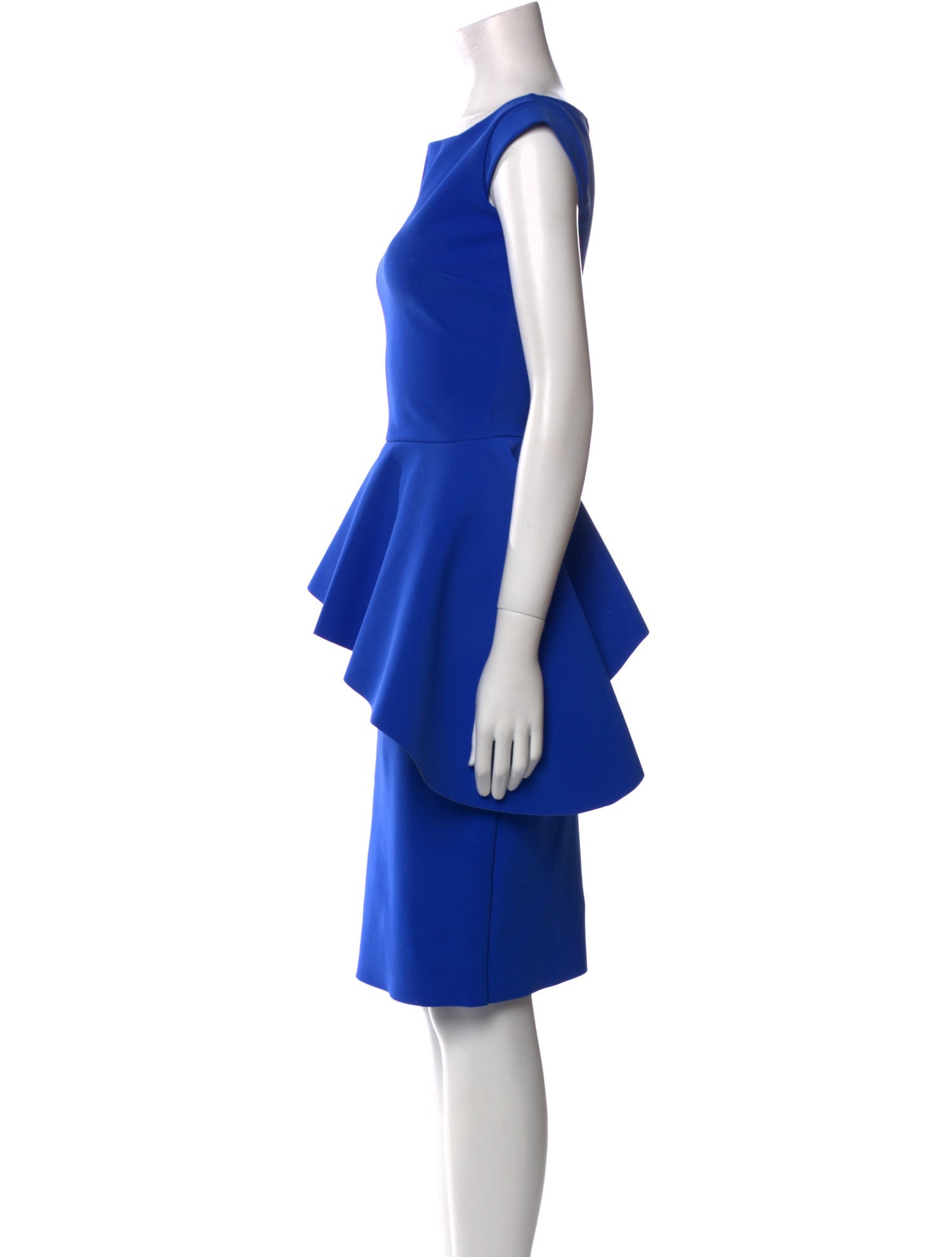 La Petite Robe di Chiara Boni Bateau Neckline Knee-Length Dress