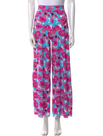 La Petite Robe di Chiara Boni Printed Wide Leg Pants