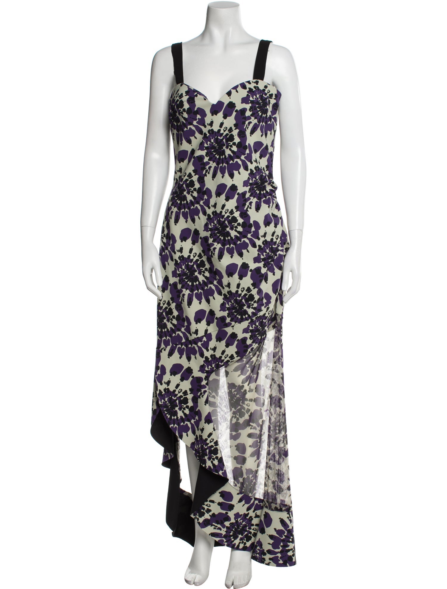 La Petite Robe di Chiara Boni Floral Print Long Dress