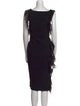 La Petite Robe di Chiara Boni Square Neckline Midi Length Dress
