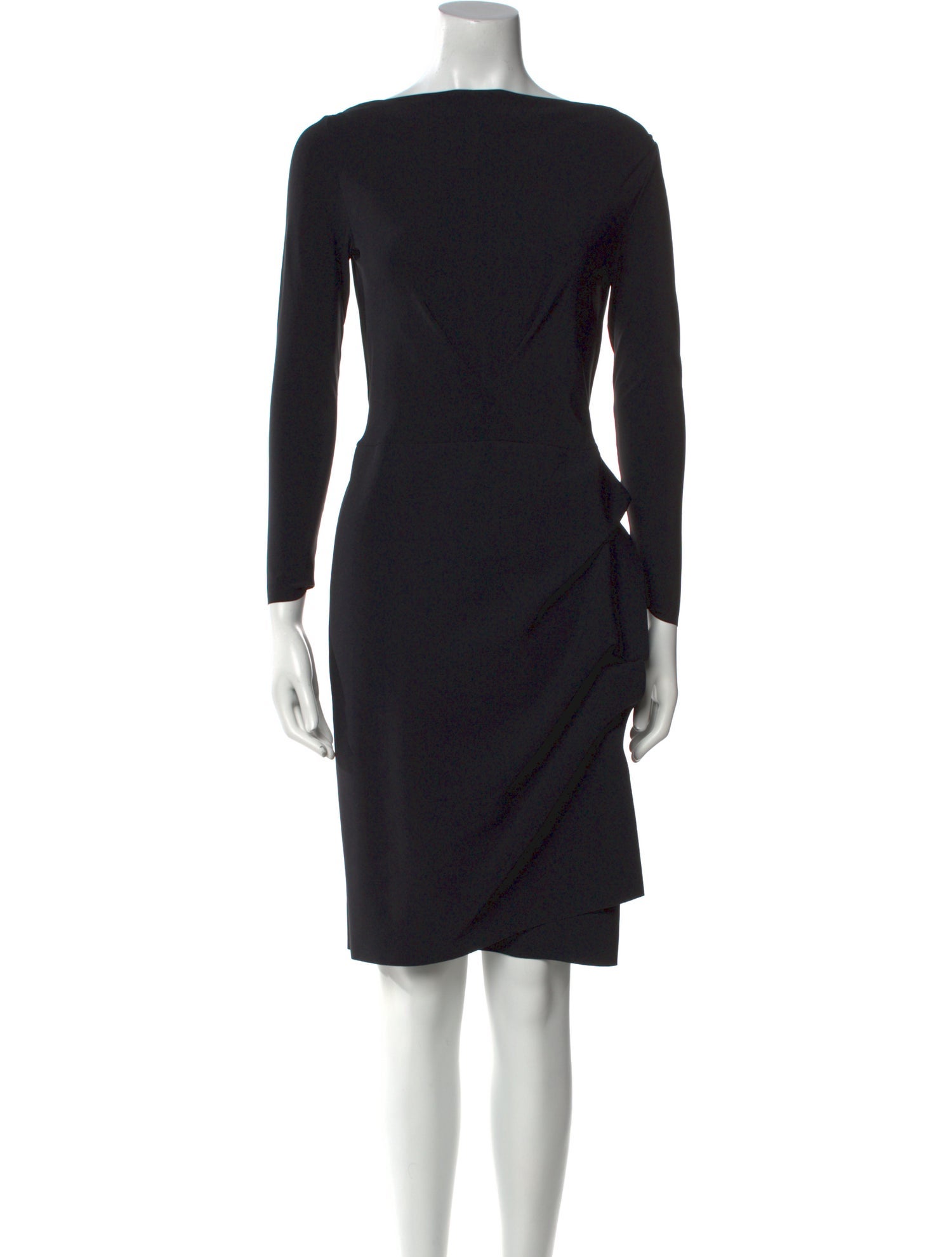 La Petite Robe di Chiara Boni Bateau Neckline Knee-Length Dress