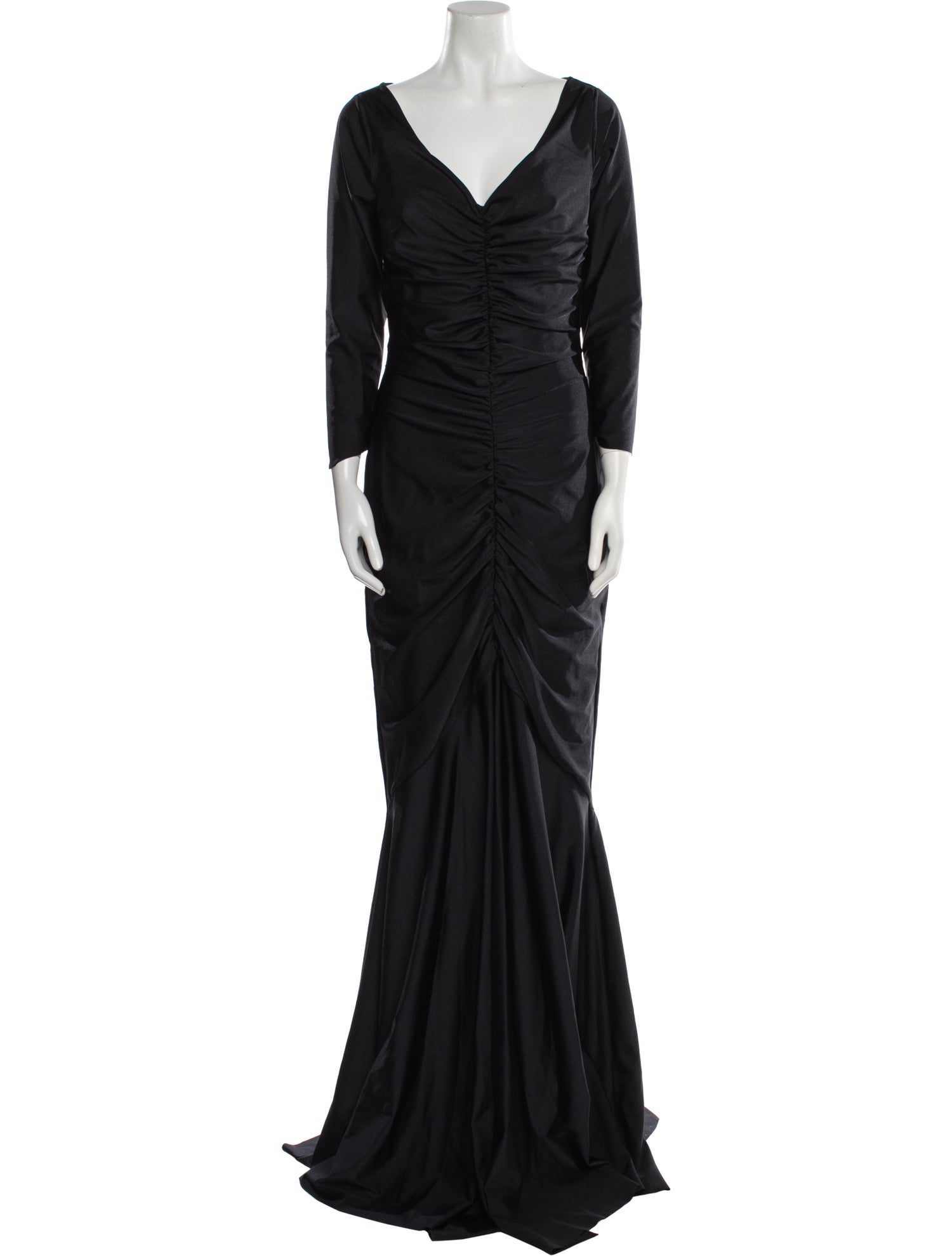 La Petite Robe di Chiara Boni V-Neck Long Dress