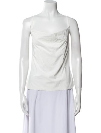 La Petite Robe di Chiara Boni Cowl Neck Sleeveless Top