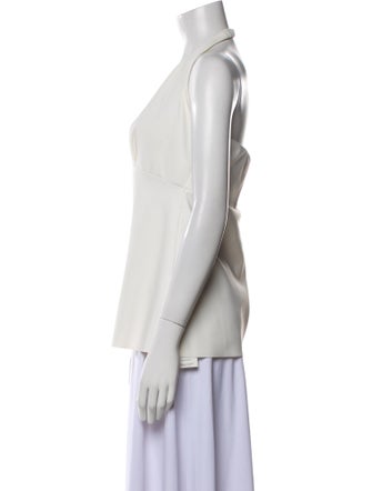 La Petite Robe di Chiara Boni V-Neck Sleeveless Blouse