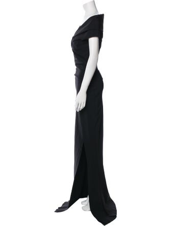 La Petite Robe di Chiara Boni V-Neck Long Dress