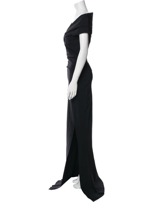 La Petite Robe di Chiara Boni V-Neck Long Dress