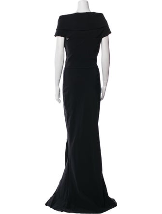La Petite Robe di Chiara Boni V-Neck Long Dress