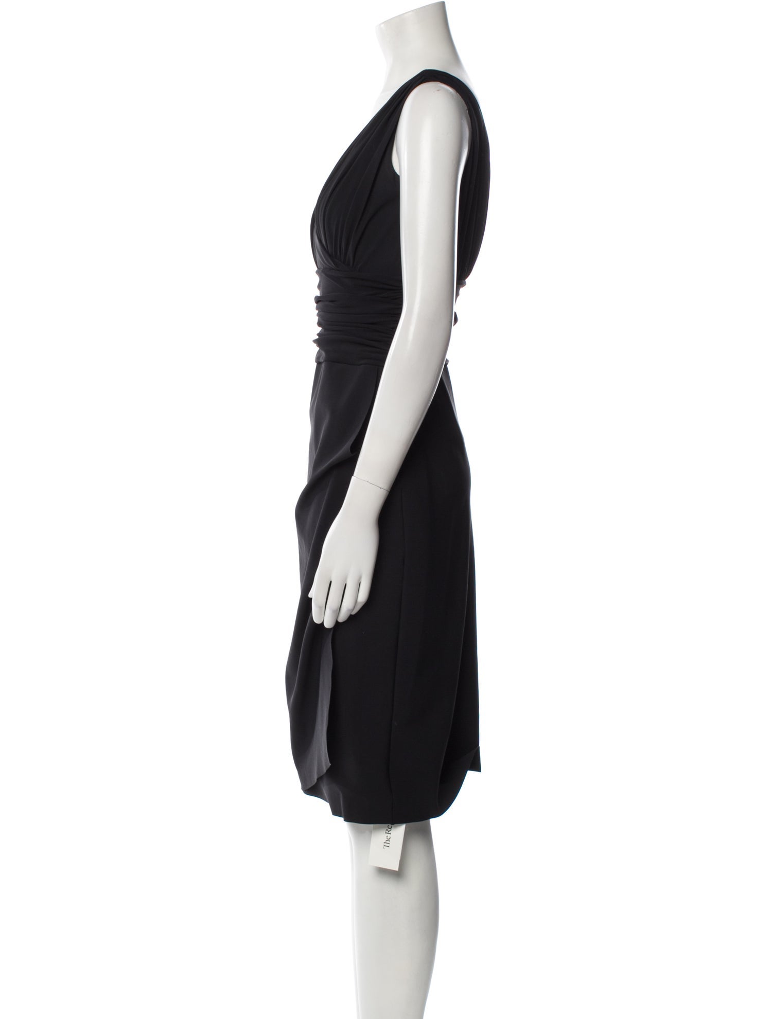 La Petite Robe di Chiara Boni V-Neck Knee-Length Dress