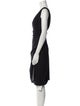 La Petite Robe di Chiara Boni V-Neck Knee-Length Dress