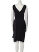 La Petite Robe di Chiara Boni V-Neck Knee-Length Dress