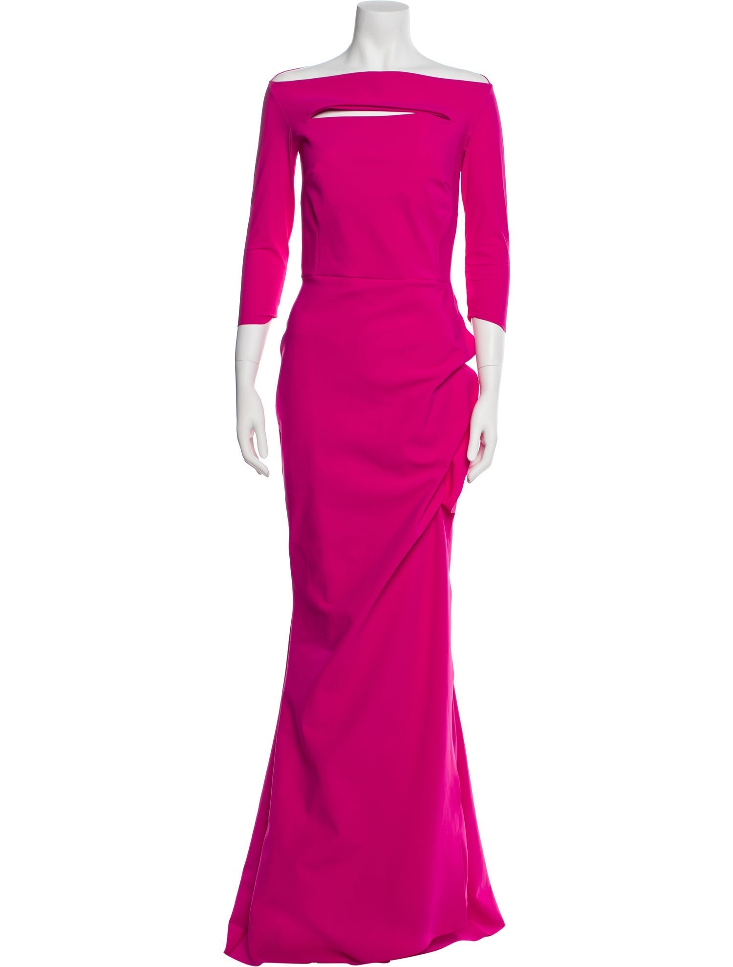 La Petite Robe di Chiara Boni Bateau Neckline Long Dress