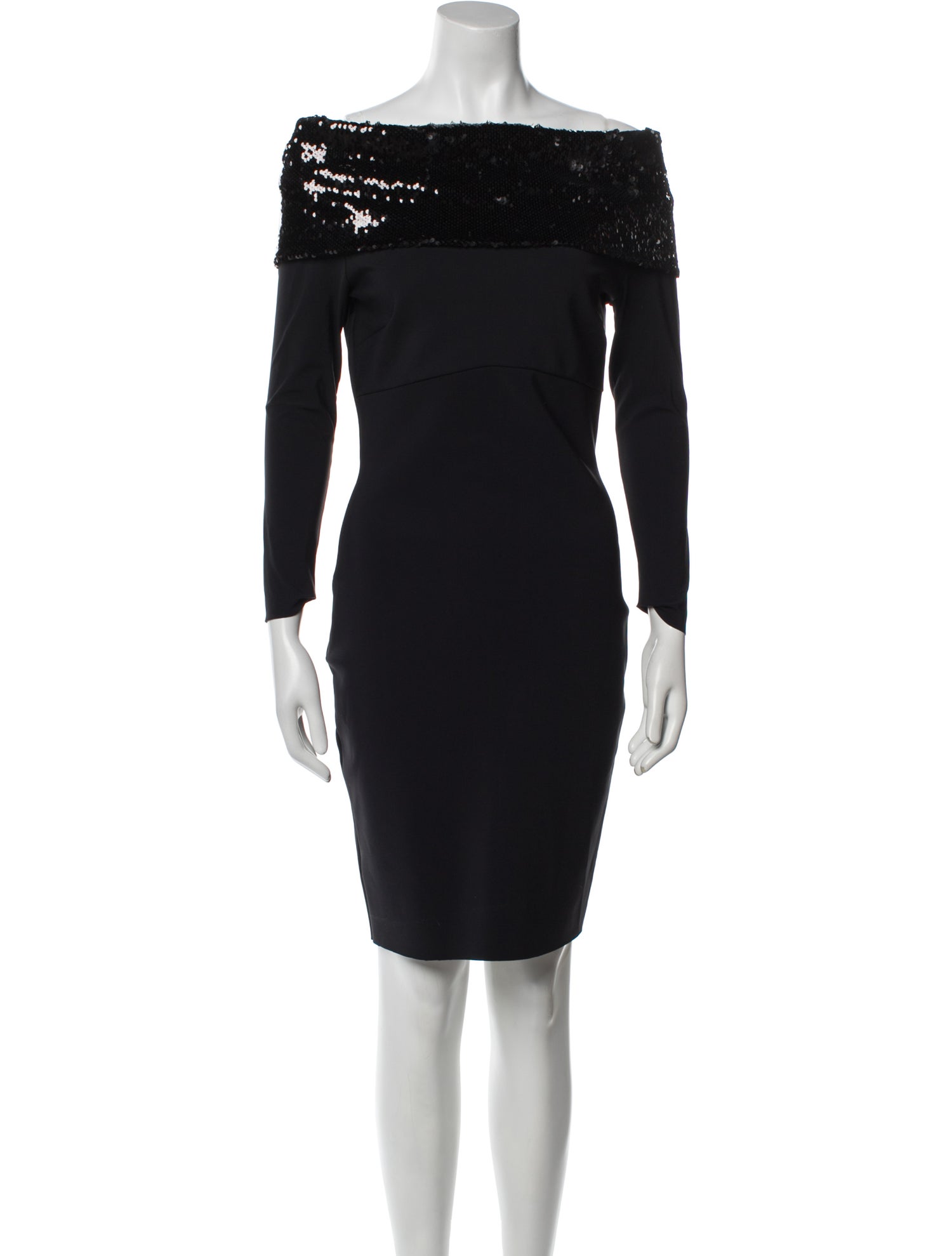 La Petite Robe di Chiara Boni Bateau Neckline Knee-Length Dress