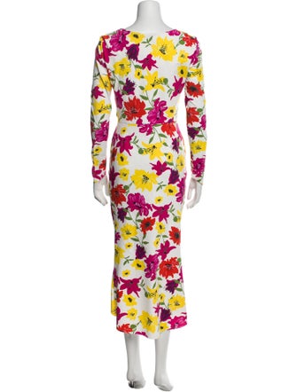 La Petite Robe di Chiara Boni Floral Print Long Dress