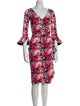 La Petite Robe di Chiara Boni Floral Print Knee-Length Dress