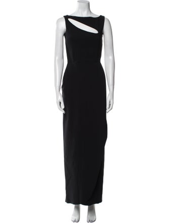 La Petite Robe di Chiara Boni Bateau Neckline Long Dress