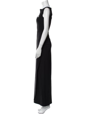 La Petite Robe di Chiara Boni Bateau Neckline Long Dress