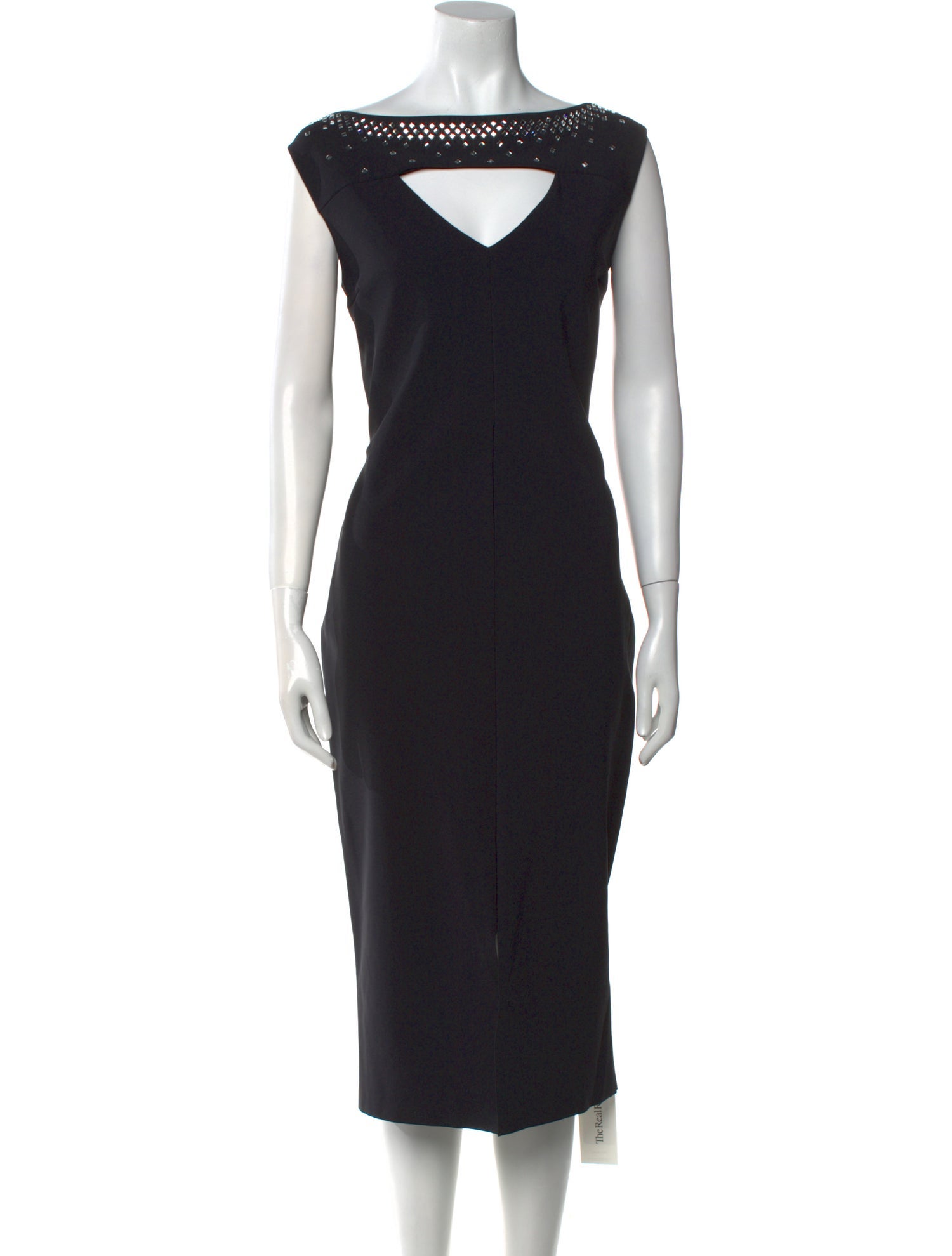 La Petite Robe di Chiara Boni Bateau Neckline Midi Length Dress