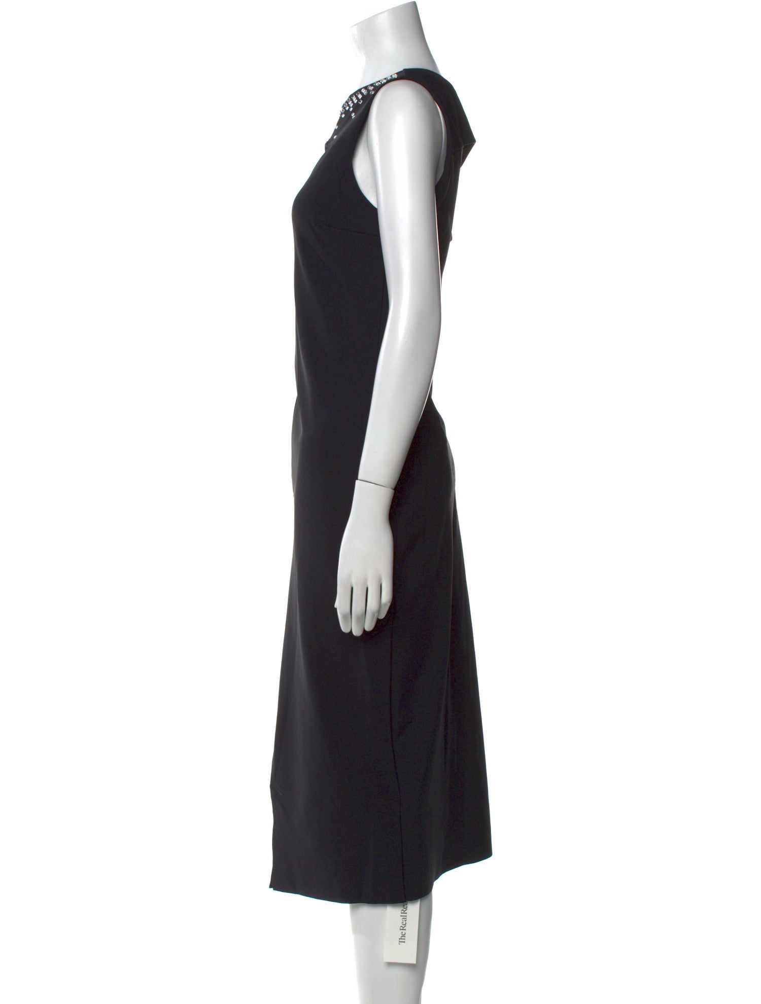 La Petite Robe di Chiara Boni Bateau Neckline Midi Length Dress