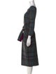 La Petite Robe di Chiara Boni Plaid Print Midi Length Dress
