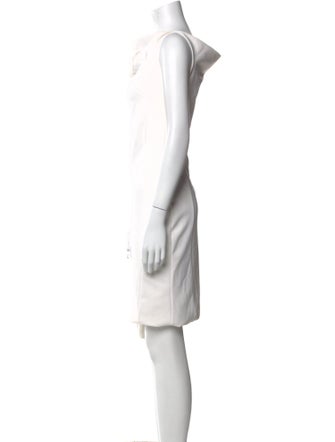 La Petite Robe di Chiara Boni Bateau Neckline Knee-Length Dress