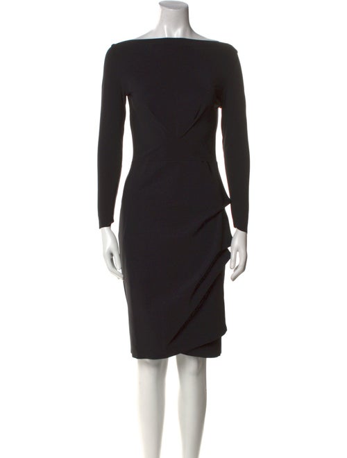 La Petite Robe di Chiara Boni Bateau Neckline Knee-Length Dress