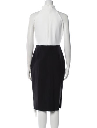 La Petite Robe di Chiara Boni Mock Neck Midi Length Dress