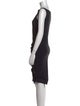 La Petite Robe di Chiara Boni Bateau Neckline Knee-Length Dress