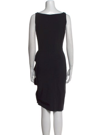 La Petite Robe di Chiara Boni Bateau Neckline Knee-Length Dress