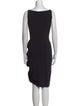 La Petite Robe di Chiara Boni Bateau Neckline Knee-Length Dress