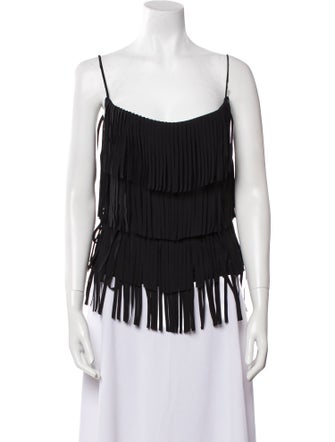 La Petite Robe di Chiara Boni Square Neckline Sleeveless Top