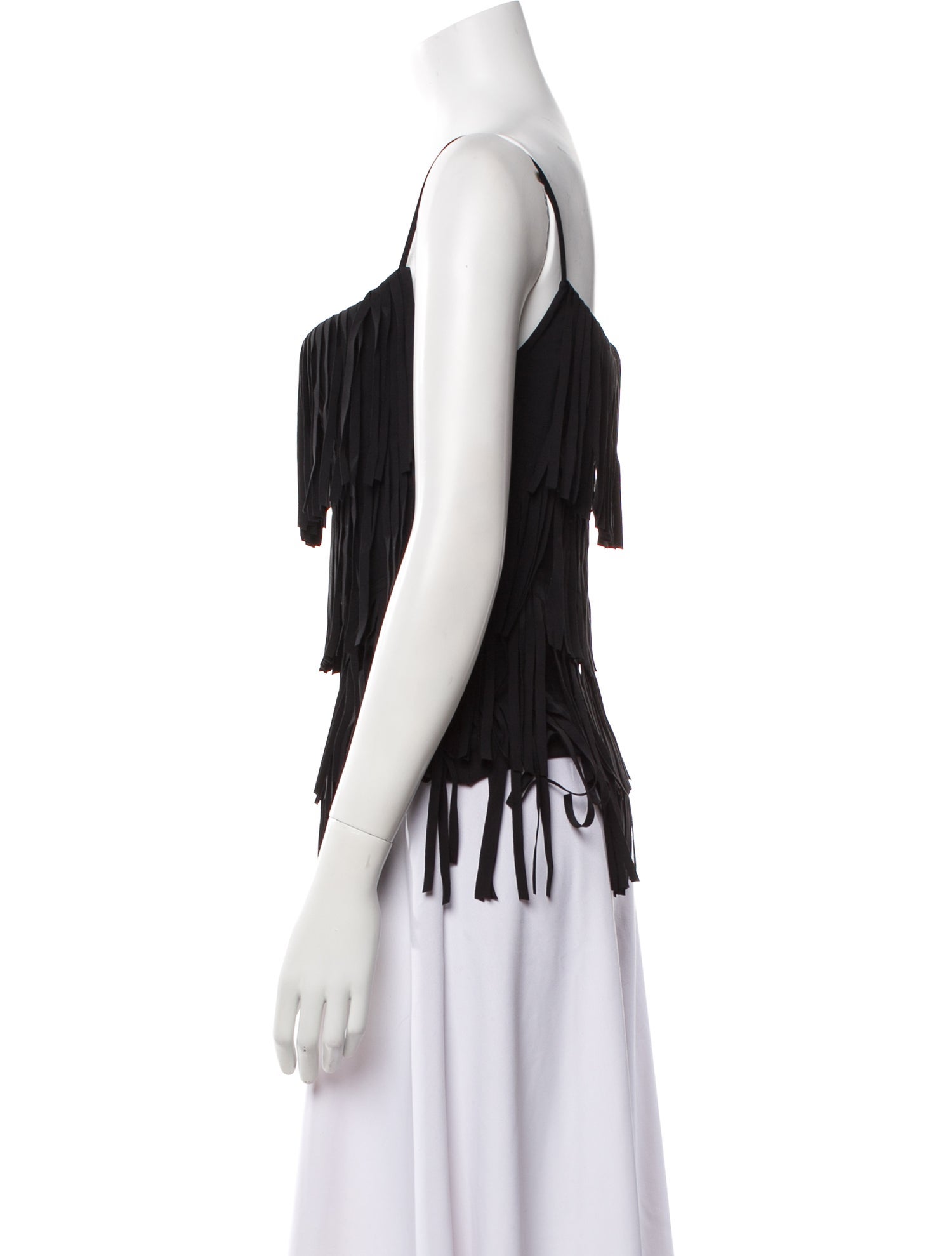 La Petite Robe di Chiara Boni Square Neckline Sleeveless Top