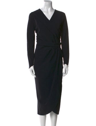 La Petite Robe di Chiara Boni V-Neck Midi Length Dress