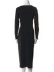 La Petite Robe di Chiara Boni V-Neck Midi Length Dress