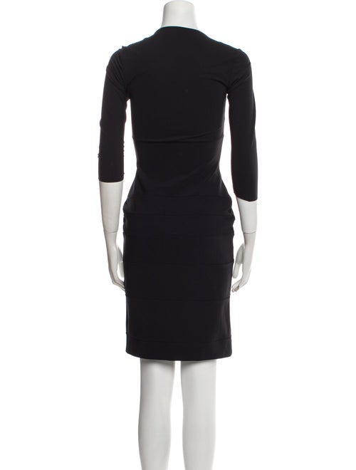 La Petite Robe di Chiara Boni Square Neckline Knee-Length Dress