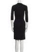 La Petite Robe di Chiara Boni Square Neckline Knee-Length Dress